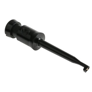 Hirschmann Test & Measurement Black Solder Hook Clip, 2 mm Tip, 60V dc, 6A Current 931467100