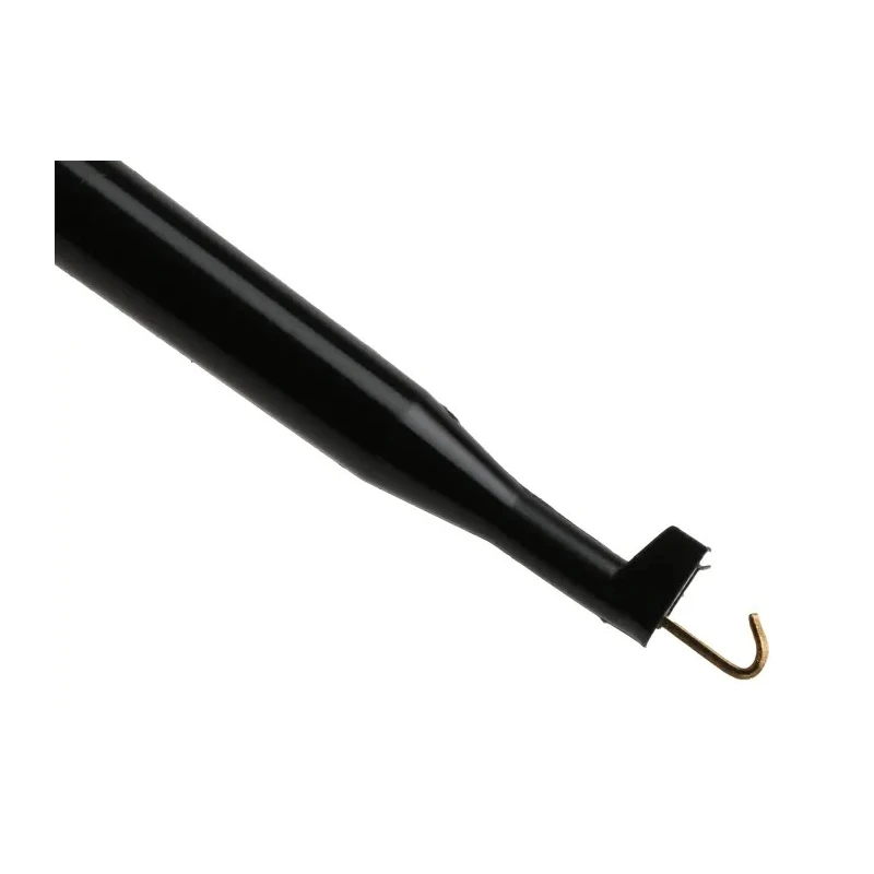 Hirschmann Test & Measurement Black Solder Hook Clip, 2 mm Tip, 60V dc, 6A Current 931467100