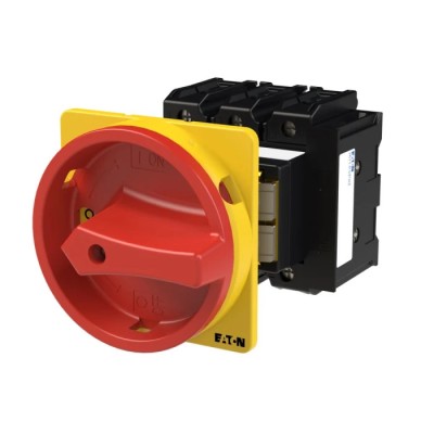 Eaton 3-Pole Rear Isolator Switch IP65 63A 30kW Suitable for 690V AC and 24V DC Applications 