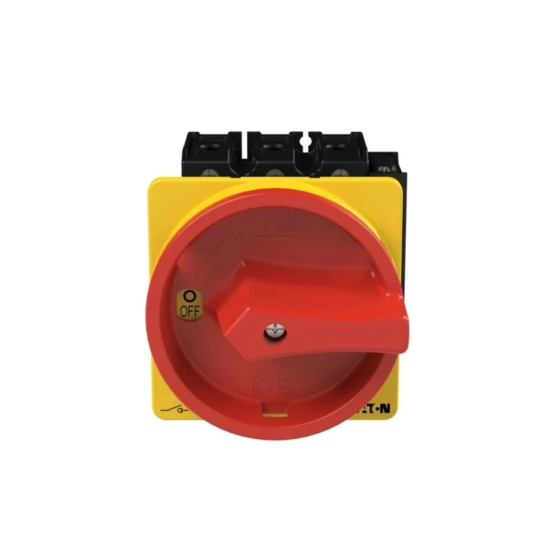 Eaton 3-Pole Rear Isolator Switch IP65 63A 30kW Suitable for 690V AC and 24V DC Applications 