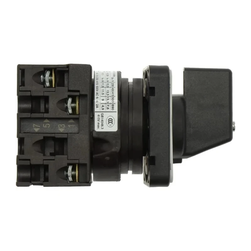 Eaton 2 Position 90° Rotary Cam Switch, Knob Actuator, 20A, 690V AC, IP65 Protection, Flush Mount 024639 T0-2-1/E