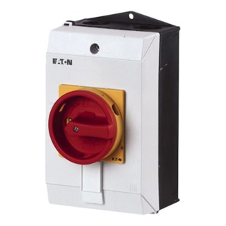 Eaton 3-Pole Surface Mount Isolator Switch, IP65 Rated, 100A Current, 5.5 kW Switching Power, Model IP65