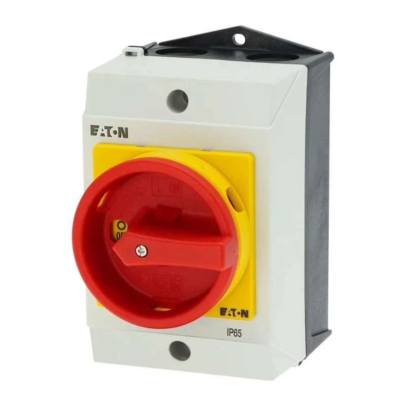 Eaton 3-Pole Surface Mount Isolator Switch, IP65 Rated, 100A Current, 5.5 kW Switching Power, Model IP65