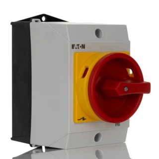 Eaton 3-Pole Surface Mount Isolator Switch 100A 5.5 kW IP65 T0-3 IP65