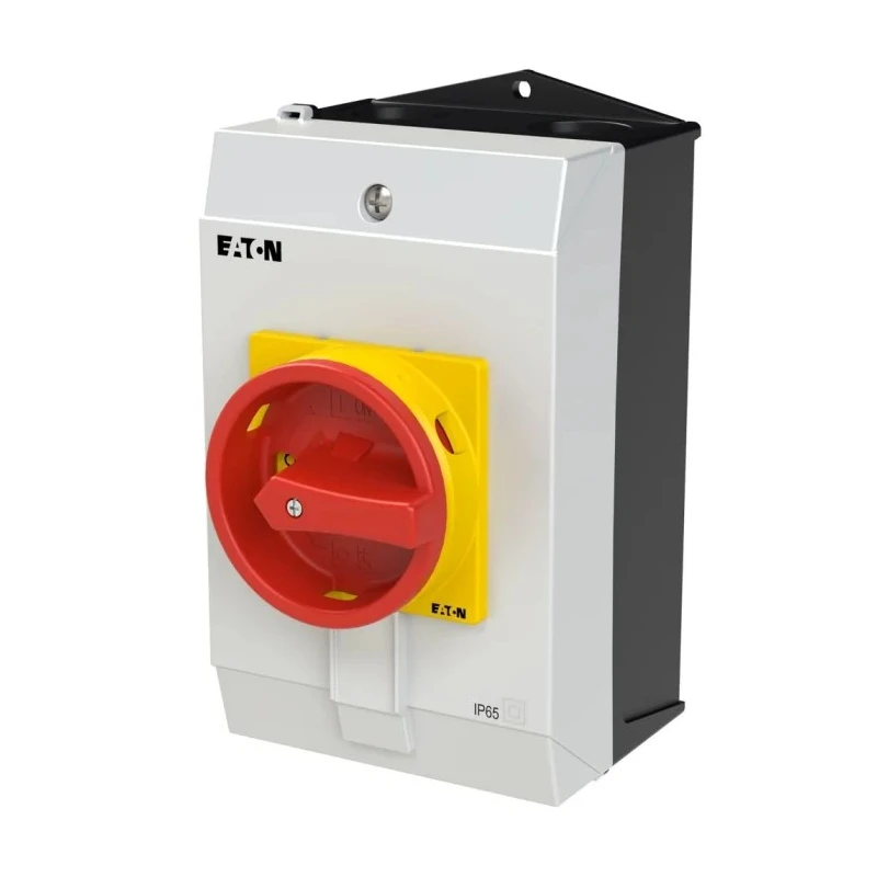 Eaton 3+N-Pole Surface Isolator Switch 25A 13kW IP65 P1-25 Series MPN 