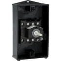 Eaton 3+N-Pole Surface Isolator Switch 25A 13kW IP65 P1-25 Series MPN 