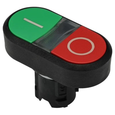 Siemens SIRIUS ACT 3SU10 Series Red, Green Momentary Push Button Switch 22mm Cutout IP66 IP67 IP69K 3SU1001-3AB42-0AK0