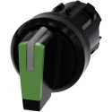 Siemens SIRIUS ACT 3SU1002-2BM40-0AA0 3 Position Illuminated Selector Switch Head, 22 mm Cutout, IP67 IP69K IP66