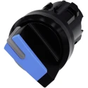 Siemens SIRIUS ACT 3SU10 Series 2 Position Illuminated Selector Switch Head, 22 mm Cutout, IP66, IP67 3SU1002-2BF50-0AA0