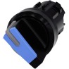 Siemens SIRIUS ACT 3SU10 Series 2 Position Illuminated Selector Switch Head, 22 mm Cutout, IP66, IP67 3SU1002-2BF50-0AA0
