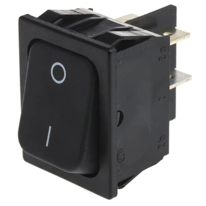 Marquardt DPST On-Off On-Off Rocker Switch Panel 10A 250V AC Polyamide Housing 1832.3307