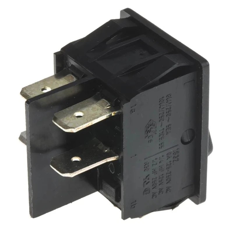 Marquardt DPST On-Off On-Off Rocker Switch Panel 10A 250V AC Polyamide Housing 1832.3307