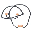 Honeywell Safety PerCap Series Black Orange Disposable Corded Ear Plugs 24 dB SNR 1005952