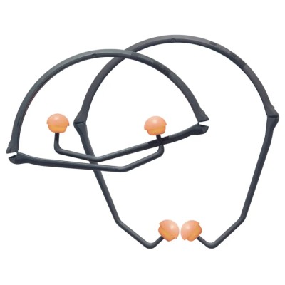 Honeywell Safety PerCap Series Black Orange Disposable Corded Ear Plugs 24 dB SNR 1005952