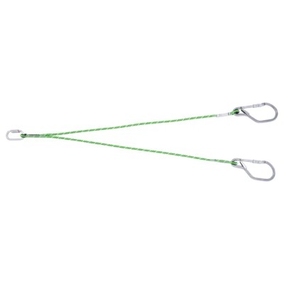 Kaba 1 m Fall Protection Polyester Lanyard with Twist Lock Karabiner 1032354