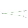 Kaba 1 m Fall Protection Polyester Lanyard with Twist Lock Karabiner 1032354