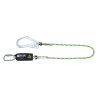 Kaba Fall Arrest Lanyard with Polyester Sheath and Polyamide Core, Twist Lock Karabiner, 1.5 m 1032373