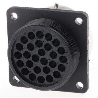 ITT Cannon Circular Connector Panel Mount Socket Female 28 Contacts 250V 16A IP65 TR2028RFS1NB / 192922-1230