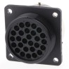 ITT Cannon Circular Connector Panel Mount Socket Female 28 Contacts 250V 16A IP65 TR2028RFS1NB / 192922-1230
