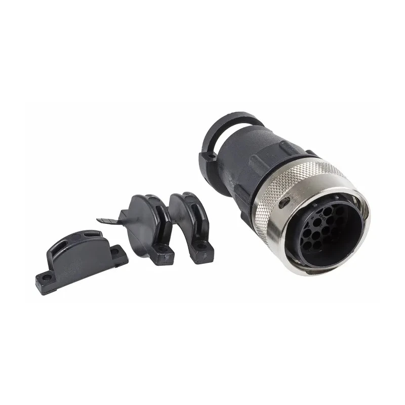 ITT Cannon Industrial Circular Connector, 23 Contacts, Cable Mount, Plug, Male, IP65, Nylon Housing, Bayonet 192991-0521
