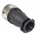 ITT Cannon Industrial Circular Connector, 23 Contacts, Cable Mount, Plug, Male, IP65, Nylon Housing, Bayonet 192991-0521