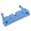 TE Connectivity AMP-LATCH Series Straight Through Hole PCB Header, 26 Contacts, 2.54 mm Pitch, 2 Row, Shrouded 2-5499206-6