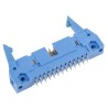 TE Connectivity AMP-LATCH Series Straight Through Hole PCB Header, 26 Contacts, 2.54 mm Pitch, 2 Row, Shrouded 2-5499206-6