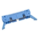 TE Connectivity AMP-LATCH Series Straight Through Hole PCB Header, 26 Contacts, 2.54 mm Pitch, 2 Row, Shrouded 2-5499206-6