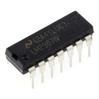 Texas Instruments Frequency to Voltage Converter 10 kHz ±1 %FSR 14-Pin MDIP LM2907N/NOPB