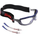 North SP1000 Dura-Stream Safety Glasses, Anti-Scratch, Anti-Fog, Impact Resistant, Flame Resistant, Dust Resistant SP1000