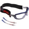 North SP1000 Dura-Stream Safety Glasses, Anti-Scratch, Anti-Fog, Impact Resistant, Flame Resistant, Dust Resistant SP1000