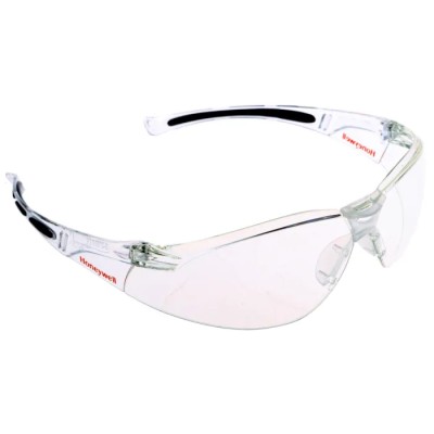 North Safety Glasses Clear Polycarbonate Lens Abrasion Resistant EN166 Standard A800 1015369
