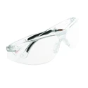 North Safety Glasses Clear Polycarbonate Lens Abrasion Resistant EN166 Standard A800 1015369