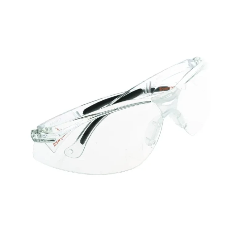 North Safety Glasses Clear Polycarbonate Lens Abrasion Resistant EN166 Standard A800 1015369