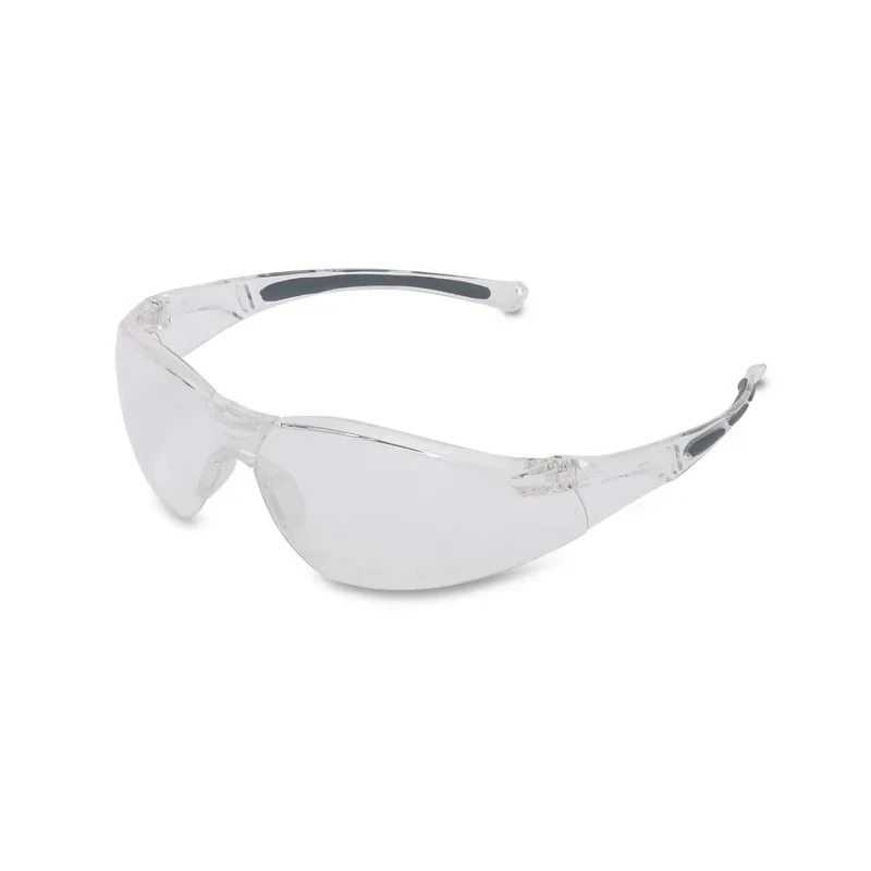 North Safety Glasses Clear Polycarbonate Lens Abrasion Resistant EN166 Standard A800 1015369