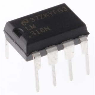 Texas Instruments Operational Amplifier 8-Pin 20V MDIP LM318N/NOPB