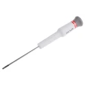 Facom Precision Screwdriver with T8 Tip, 75 mm Blade Length, 168 mm Overall Length, Bi-Material Handle AEX.8X75
