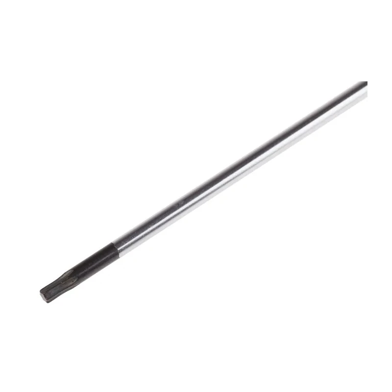 Facom Precision Screwdriver with T8 Tip, 75 mm Blade Length, 168 mm Overall Length, Bi-Material Handle AEX.8X75