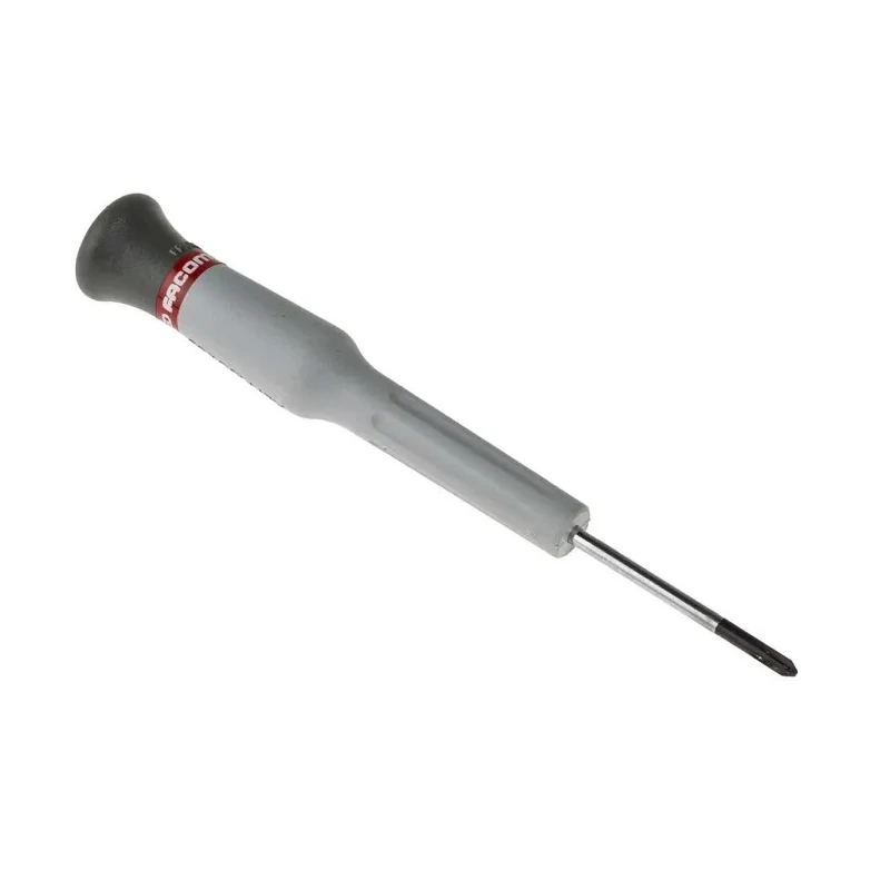 Facom Standard PH00 Tip Precision Screwdriver 35 mm Blade, 117 mm Overall 