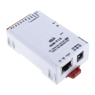 ICP DAS USA Data Acquisition Module with RJ45 Ethernet Connectivity 