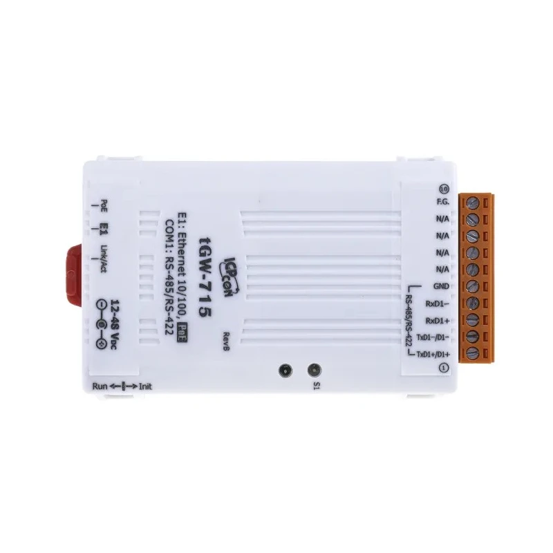 ICP DAS USA Data Acquisition Module with RJ45 Ethernet Connectivity 