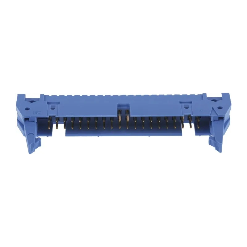 TE Connectivity AMP-LATCH Series Straight Through Hole PCB Header, 40 Contacts, 2.54 mm Pitch, 2 Row, Shrouded 2-5499206-9
