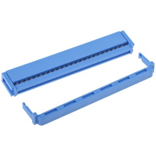 TE Connectivity 50-Way IDC Connector Female for Cable, 2 Row, 250V, 1A Current, AMP-LATCH 622 Series 1-1658527-5