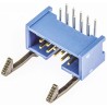 TE Connectivity AMP-LATCH Series Right Angle Through Hole PCB Header, 10 Contacts, 2.54 mm Pitch, 2 Row, Shrouded 2-1761607-3