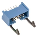 TE Connectivity AMP-LATCH Series Straight Through Hole PCB Header, 10 Contact, 2.54 mm Pitch, 2 Row, Shrouded 2-1761606-3