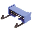 TE Connectivity AMP-LATCH Series Straight Through Hole PCB Header, 14 Contact, 2.54 mm Pitch, 2 Row, Shrouded 2-1761606-5