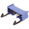 TE Connectivity AMP-LATCH Series Straight Through Hole PCB Header, 14 Contact, 2.54 mm Pitch, 2 Row, Shrouded 2-1761606-5