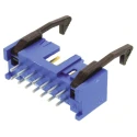 TE Connectivity AMP-LATCH Series Straight Through Hole PCB Header, 14 Contact, 2.54 mm Pitch, 2 Row, Shrouded 2-1761606-5
