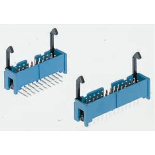TE Connectivity AMP-LATCH Series Straight Through Hole PCB Header, 40 Contact(s), 2.54 mm Pitch, 2 Row, Shrouded 3-1761606-3