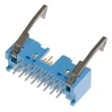 TE Connectivity AMP-LATCH Series Straight Through Hole PCB Header 16 Contacts 2.54mm Pitch 2 Row Shrouded 2-1761606-6